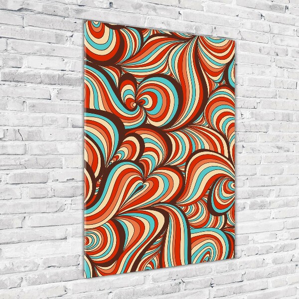 Staand plexiglas foto Wervelend patroon