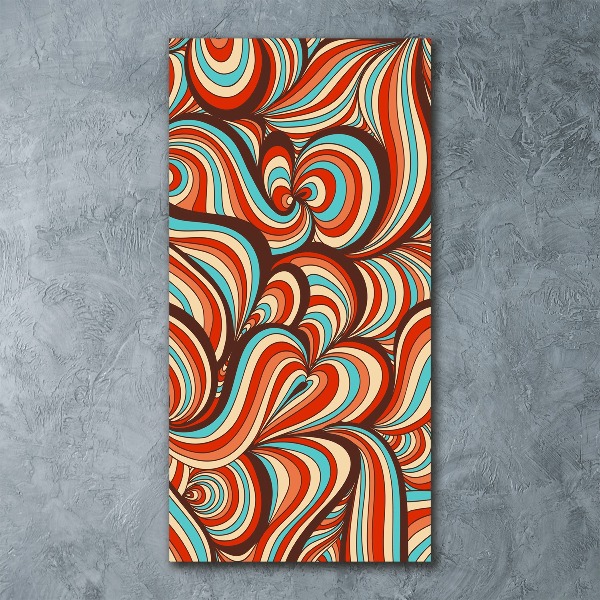 Staand plexiglas foto Wervelend patroon