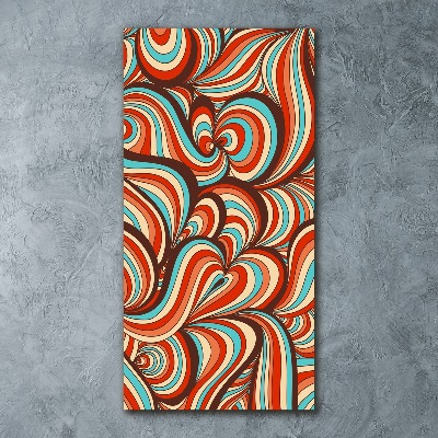 Staand plexiglas foto Wervelend patroon