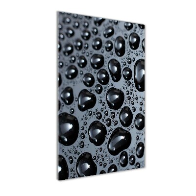 Staand foto op plexiglas waterdruppels