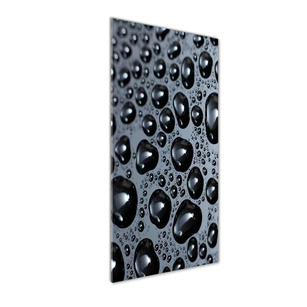 Staand foto op plexiglas waterdruppels