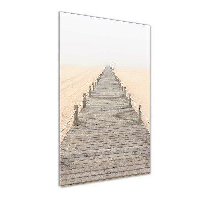 Staand foto plexiglas Strandpad