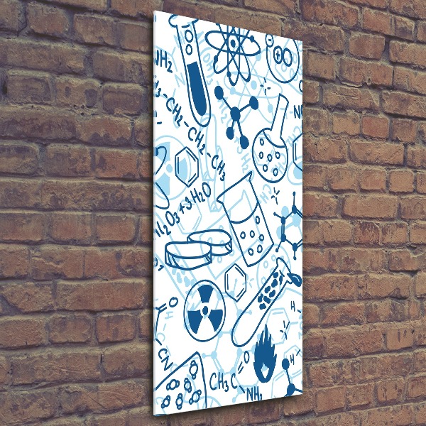 Staand plexiglas foto Chemische achtergrond