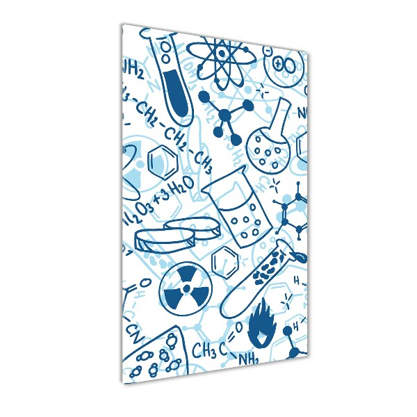 Staand plexiglas foto Chemische achtergrond