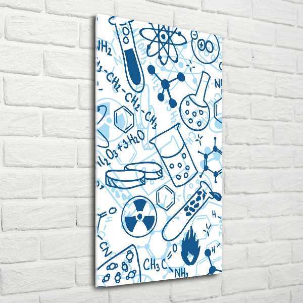 Staand plexiglas foto Chemische achtergrond