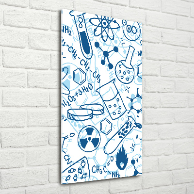 Staand plexiglas foto Chemische achtergrond