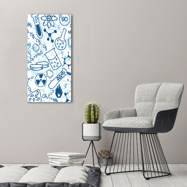 Staand plexiglas foto Chemische achtergrond