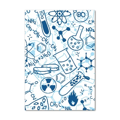 Staand plexiglas foto Chemische achtergrond