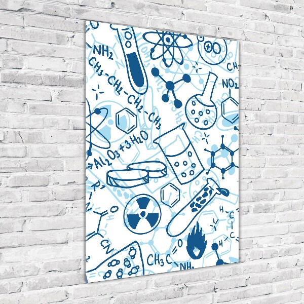 Staand plexiglas foto Chemische achtergrond