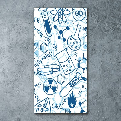 Staand plexiglas foto Chemische achtergrond