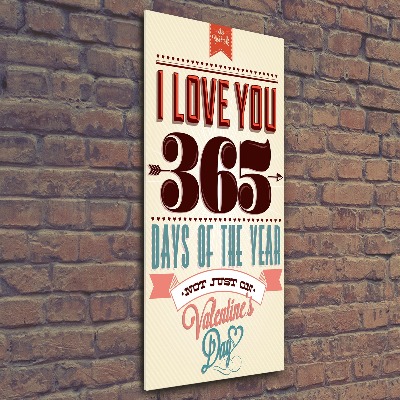 Staand foto plexiglas Valentijnsdag