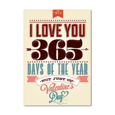 Staand foto plexiglas Valentijnsdag