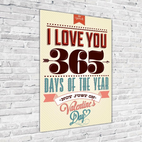 Staand foto plexiglas Valentijnsdag