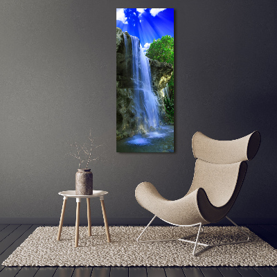 Staand plexiglas foto Waterval