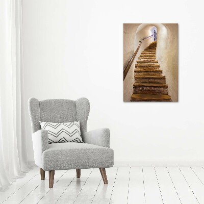 Staand plexiglas foto Trappen in het kasteel