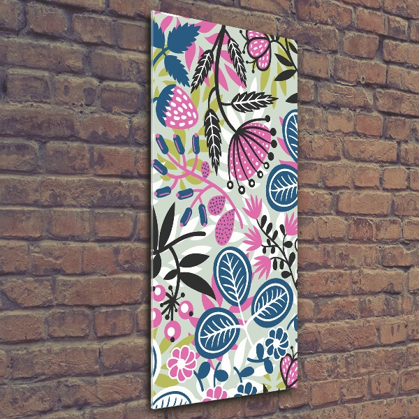 Staand plexiglas foto Bloemen