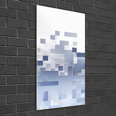 Staand plexiglas foto Kubusabstractie