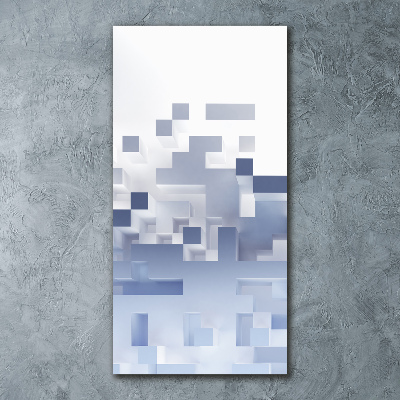 Staand plexiglas foto Kubusabstractie