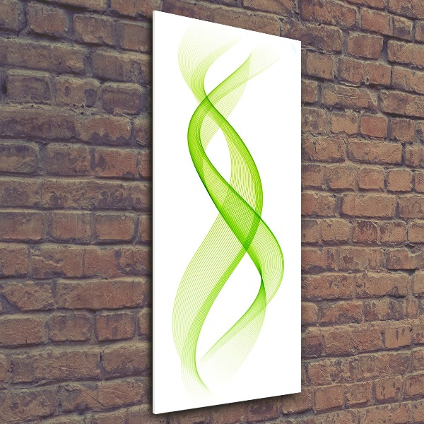 Staand foto in plexiglas Kleurrijke golven