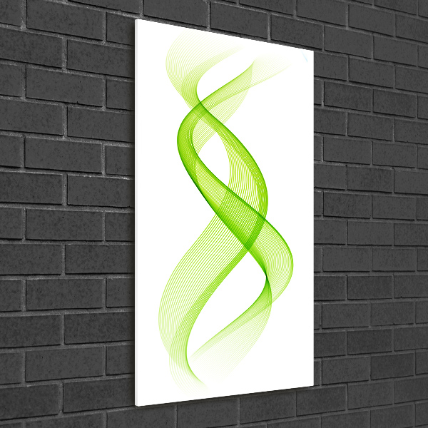 Staand foto in plexiglas Kleurrijke golven