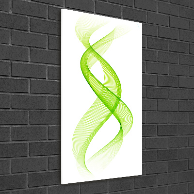 Staand foto in plexiglas Kleurrijke golven