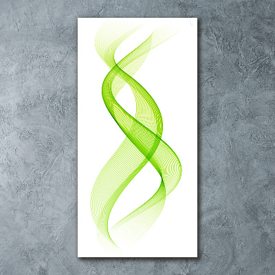 Staand foto in plexiglas Kleurrijke golven