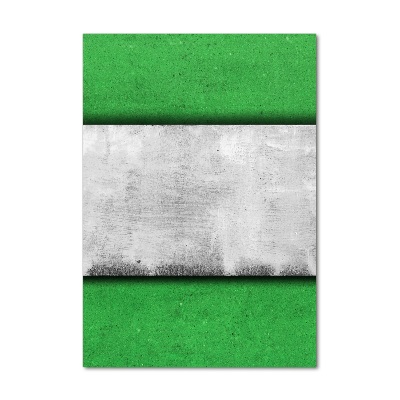 Staand foto op plexiglas Groene muur