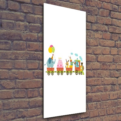 Staand foto op plexiglas Vrolijke Trein