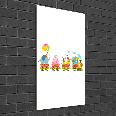 Staand foto op plexiglas Vrolijke Trein