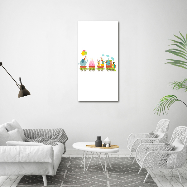 Staand foto op plexiglas Vrolijke Trein