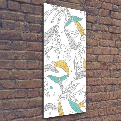 Staand plexiglas foto Kleurrijke bladeren