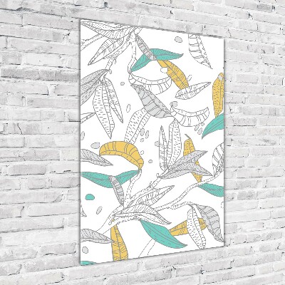 Staand plexiglas foto Kleurrijke bladeren