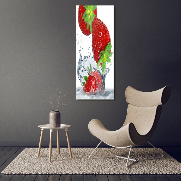 Staand foto in plexiglas Aardbeien
