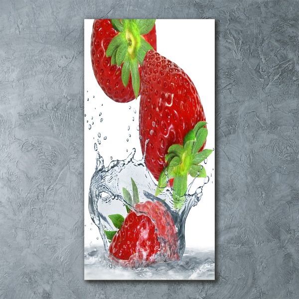 Staand foto in plexiglas Aardbeien