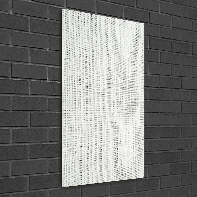 Staand plexiglas foto Wit linnen canvas