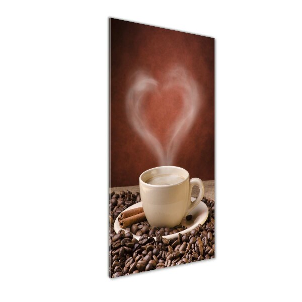 Staand foto op plexiglas Aromatische koffie