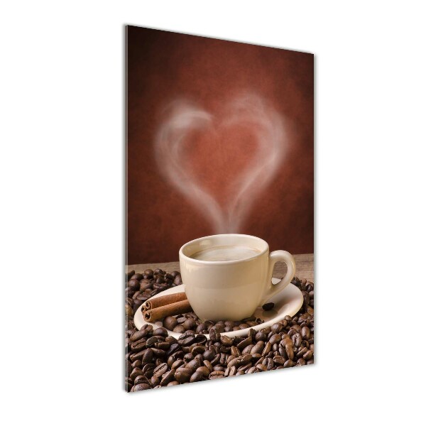 Staand foto op plexiglas Aromatische koffie