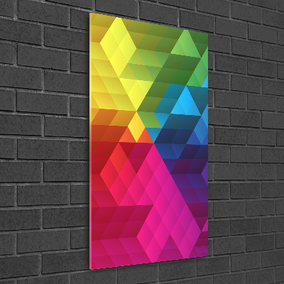 Staand foto op plexiglas Geometrische achtergrond