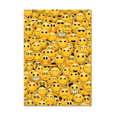 Staand foto in plexiglas Emoticons