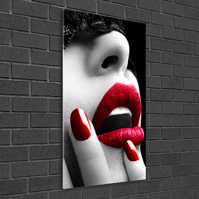 Staand foto op plexiglas Kanten masker