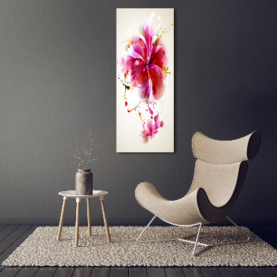 Staand foto in plexiglas Abstracte vrouw