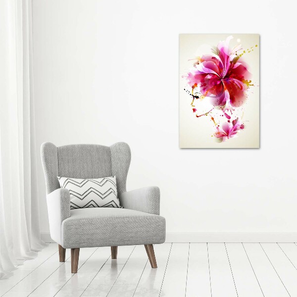 Staand foto in plexiglas Abstracte vrouw