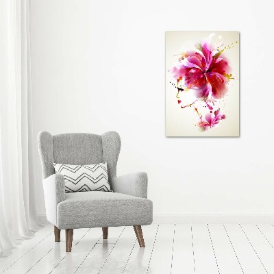 Staand foto in plexiglas Abstracte vrouw