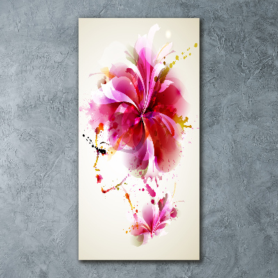 Staand foto in plexiglas Abstracte vrouw