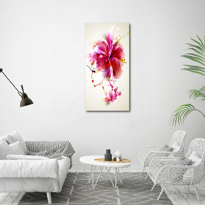 Staand foto in plexiglas Abstracte vrouw