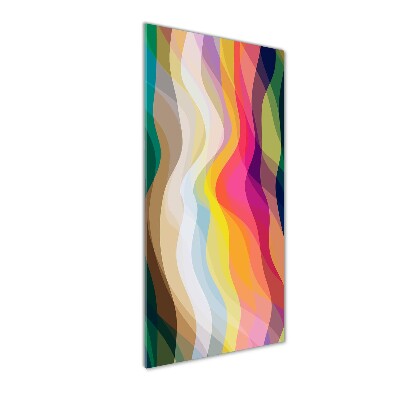 Staand foto op plexiglas Abstracte golven