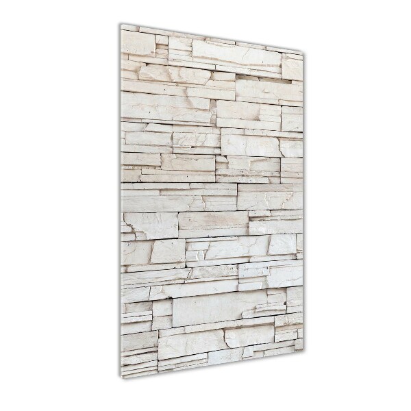 Staand foto plexiglas Stenen muur