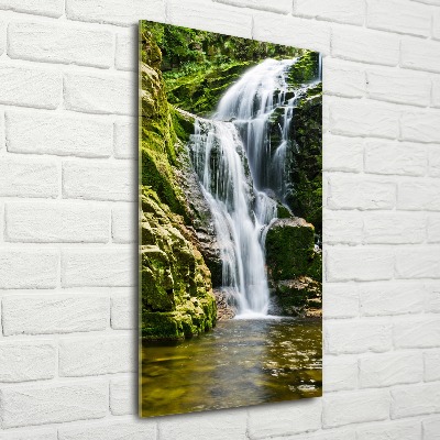 Staand foto op plexiglas Waterval