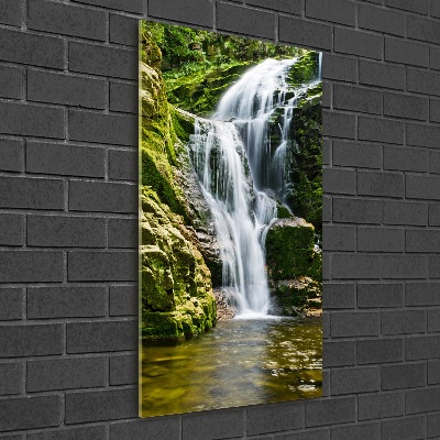 Staand foto op plexiglas Waterval