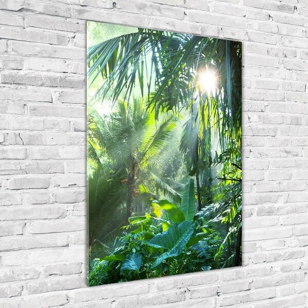 Staand foto in plexiglas jungle